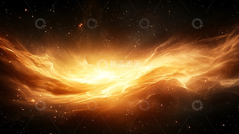 高清大图下载【趣麦麦图】星云与宇宙光芒
