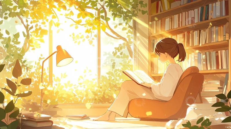 高清大图下载【趣麦麦图】阳光洒进房间