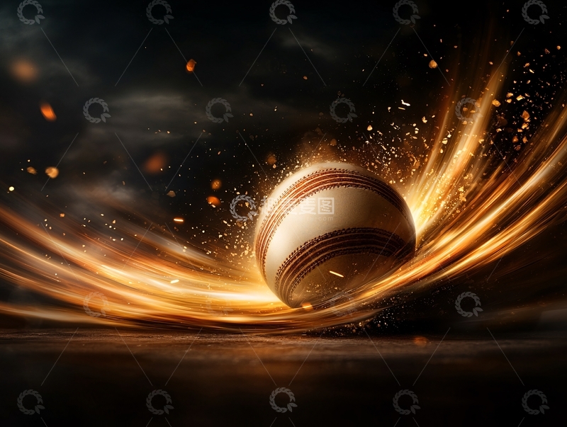 高清大图下载【趣麦麦图】运动球体燃烧轨迹