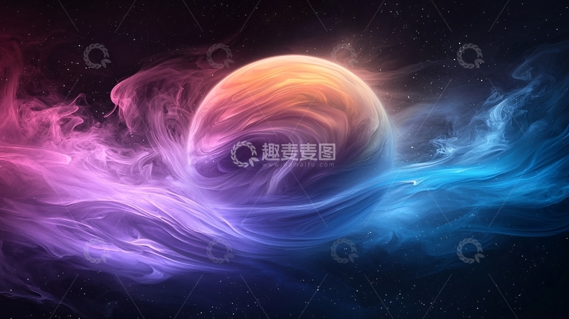 高清大图下载【趣麦麦图】梦幻星球高清图片