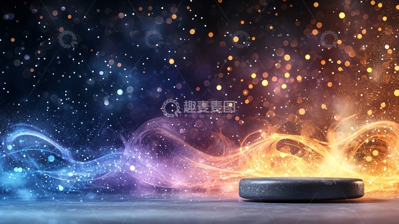 高清大图下载【趣麦麦图】科幻星空背景