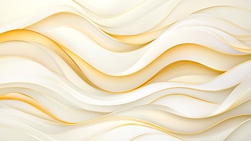 金色波浪线条抽象背景
