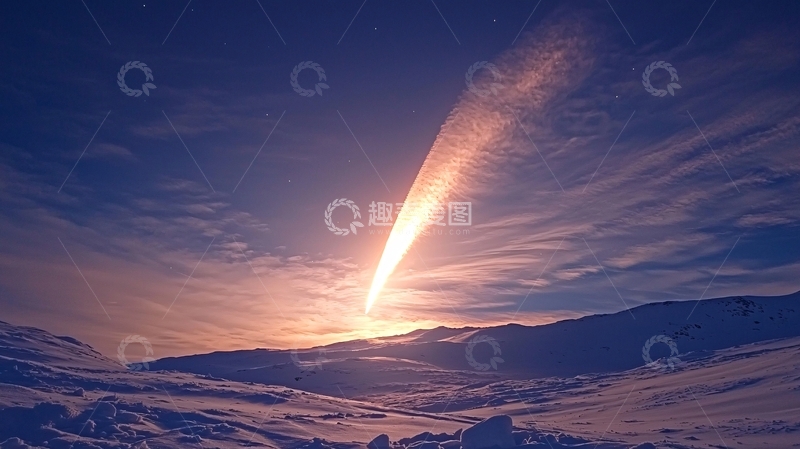 高清大图下载【趣麦麦图】壮丽的天空光束