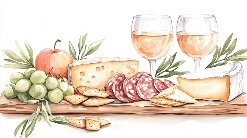 高清大图下载【趣麦麦图】美食拼盘静物写照