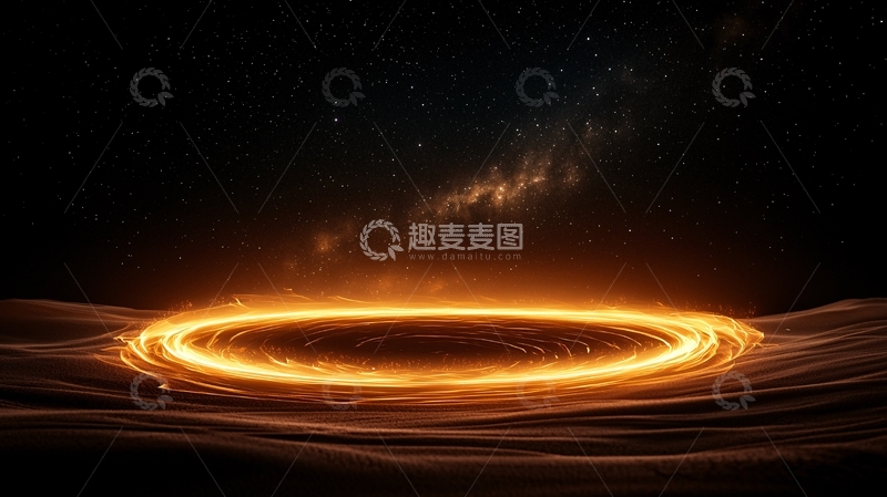 高清大图下载【趣麦麦图】宇宙漩涡星空背景