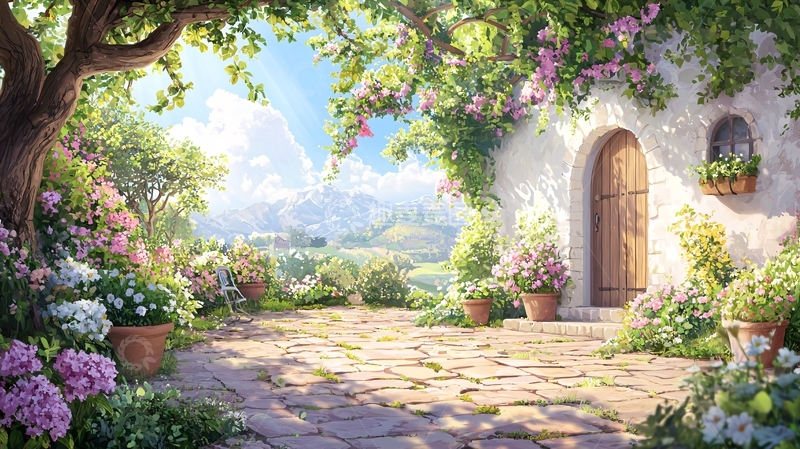 高清大图下载【趣麦麦图】童话小屋高清图片