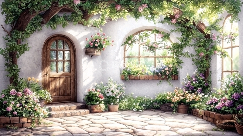 高清大图下载【趣麦麦图】梦幻小屋高清图片