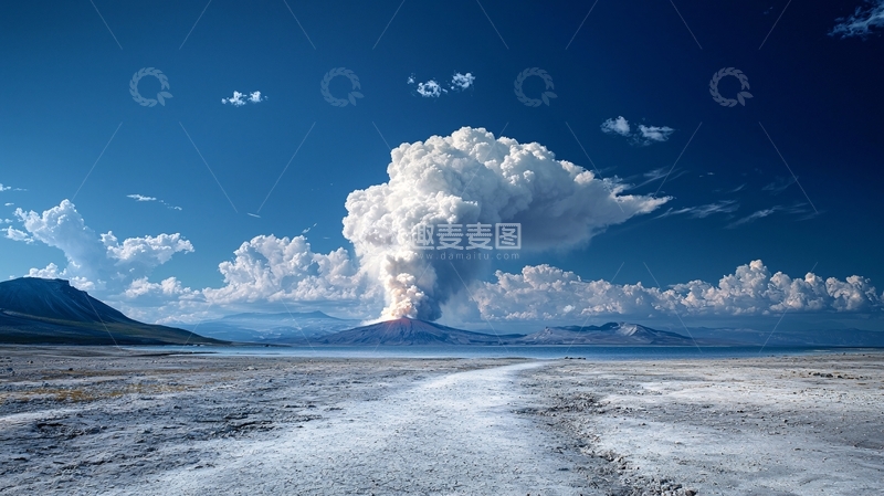 高清大图下载【趣麦麦图】火山喷发高清图片