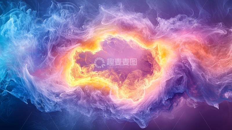 高清大图下载【趣麦麦图】绚丽云彩高清图片