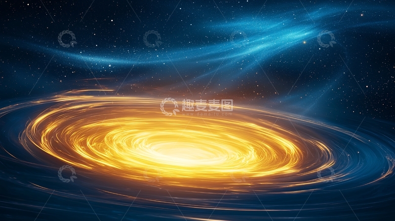 高清大图下载【趣麦麦图】星系漩涡动态背景