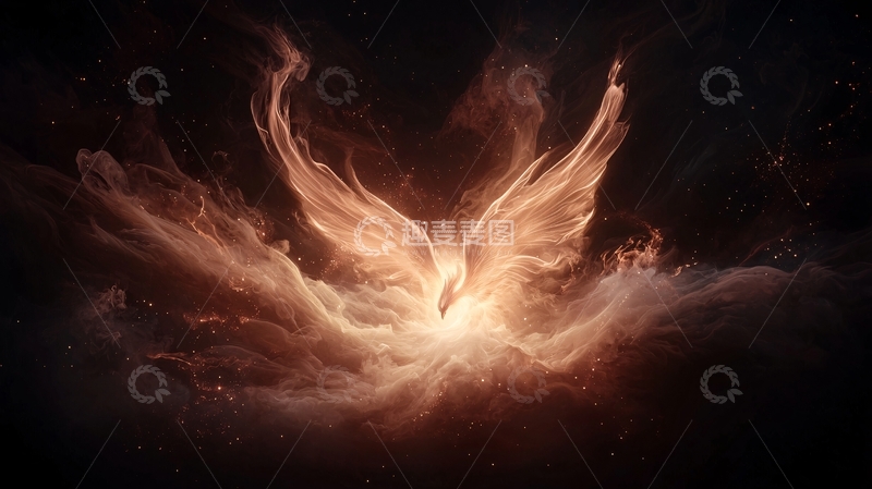 高清大图下载【趣麦麦图】凤凰涅槃重生