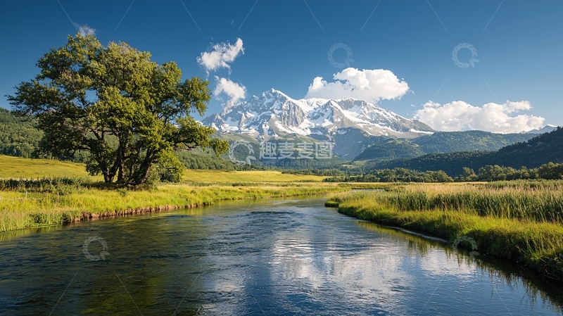 高清大图下载【趣麦麦图】山水田园风光36
