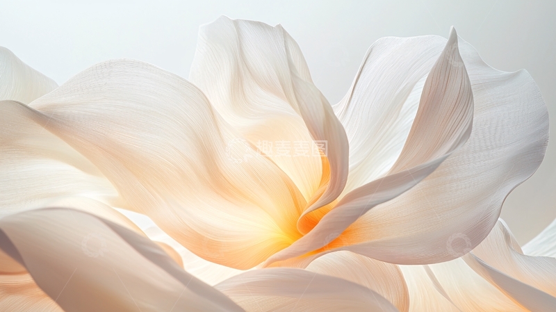 高清大图下载【趣麦麦图】柔美花瓣艺术设计素材