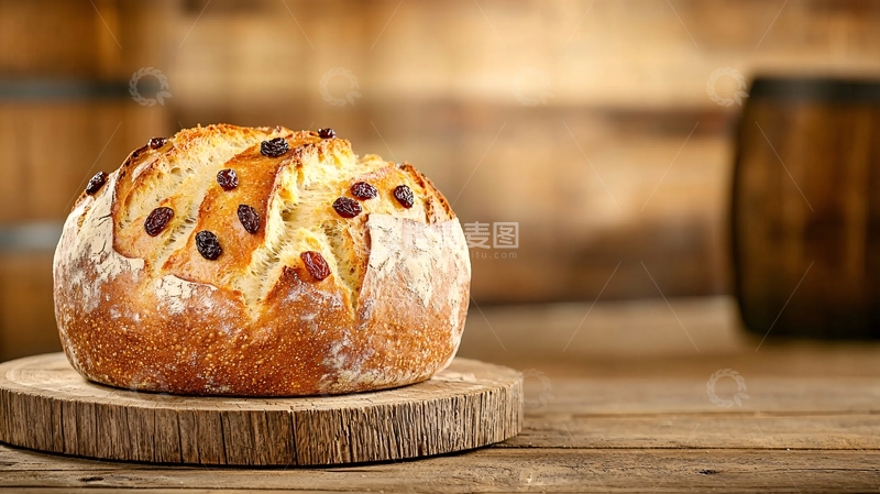 高清大图下载【趣麦麦图】烘焙面包特写