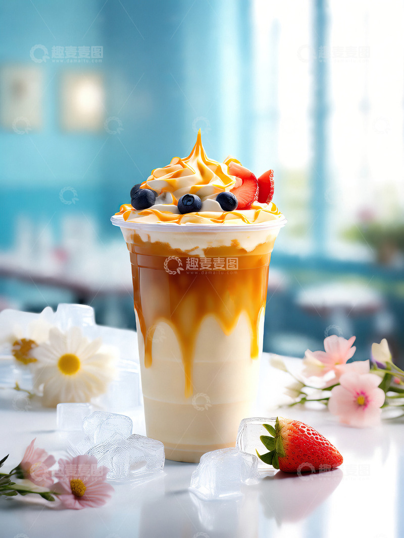 高清大图下载【趣麦麦图】夏日冰爽冰激凌冷饮摄影素材10