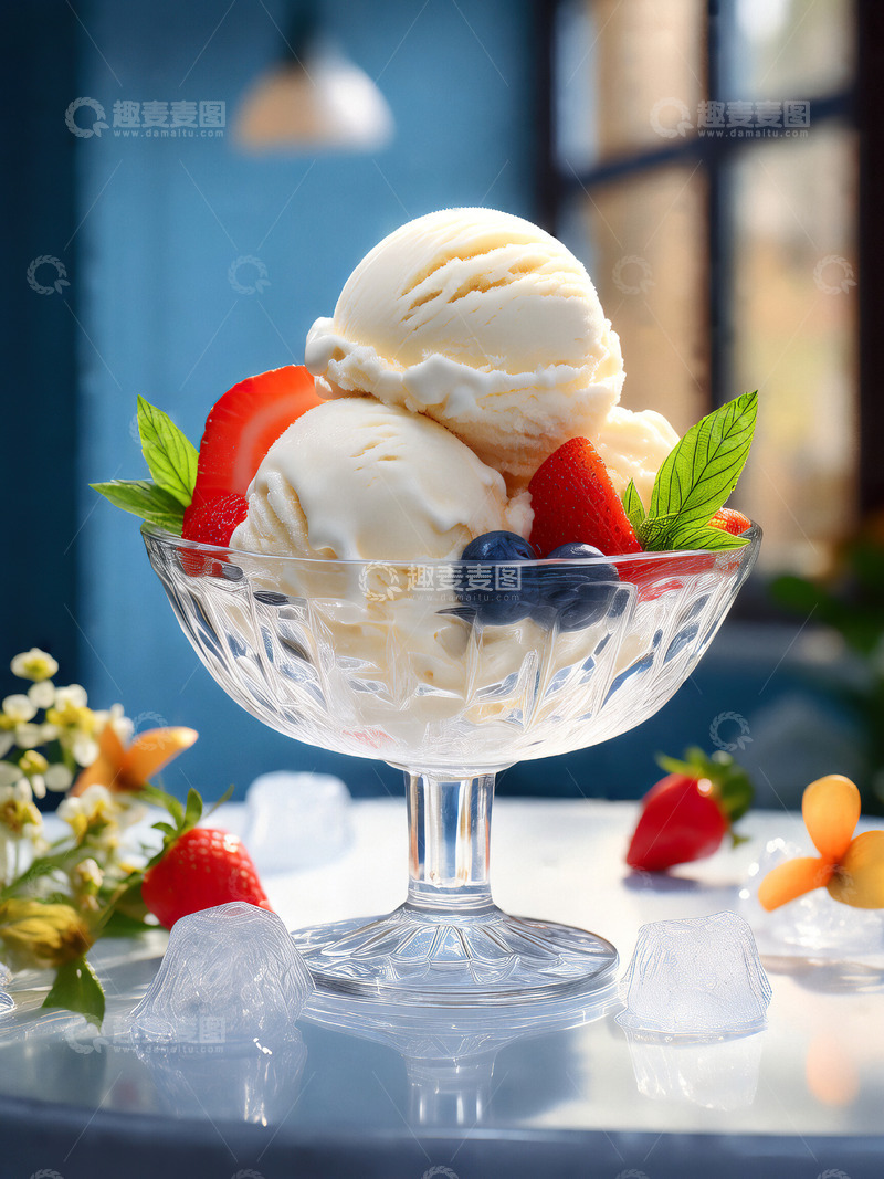 高清大图下载【趣麦麦图】夏日冰爽冰激凌冷饮摄影素材8