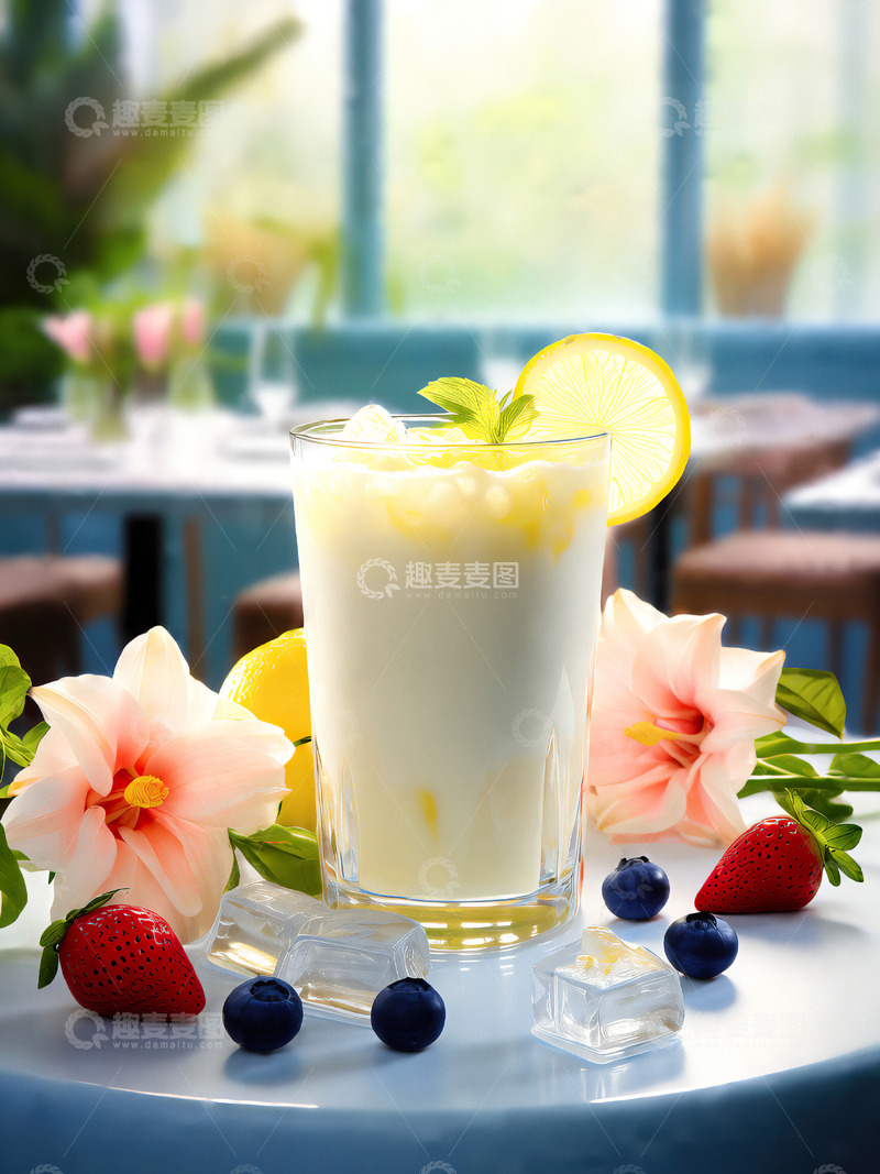 夏日冰爽冷饮摄影素材3