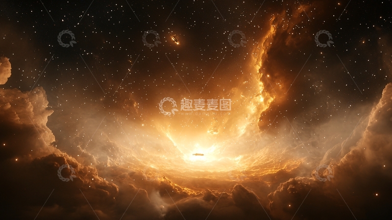 高清大图下载【趣麦麦图】星际迷航：宇宙中的神秘光束