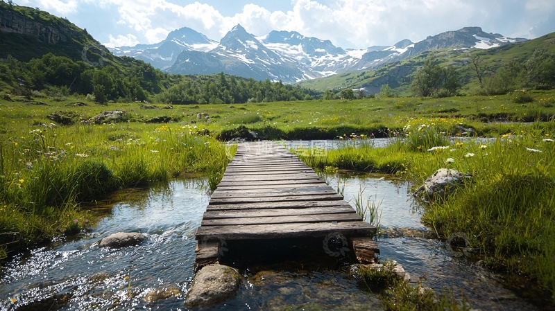 高清大图下载【趣麦麦图】山水田园风光35