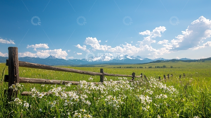高清大图下载【趣麦麦图】绿色原野高清图片