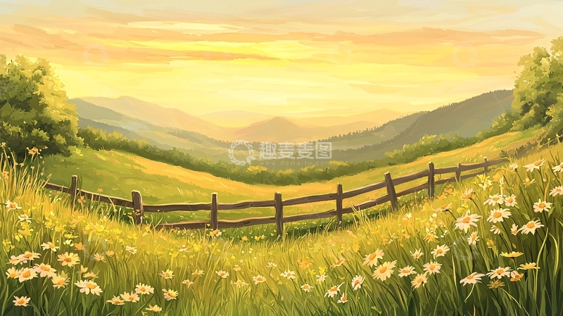 高清大图下载【趣麦麦图】田园风光高清图片