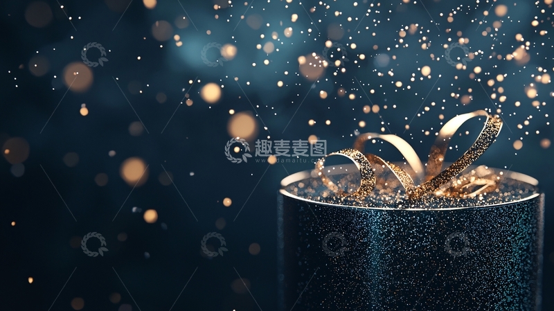 高清大图下载【趣麦麦图】璀璨礼盒闪耀光芒