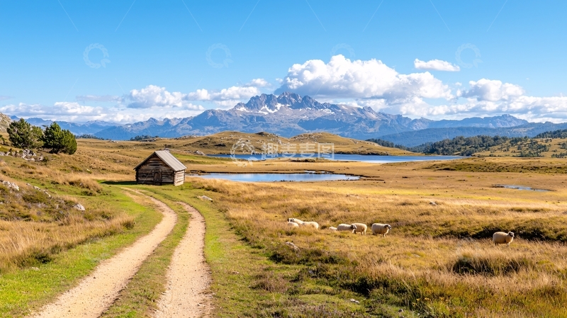 高清大图下载【趣麦麦图】乡村小屋高清图片