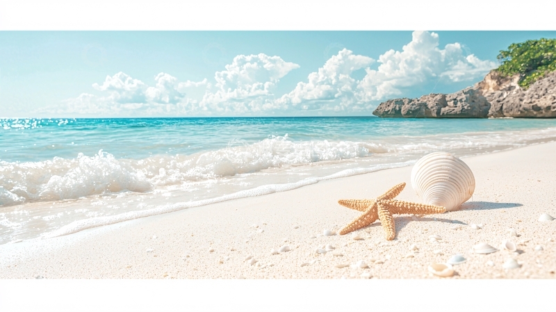 高清大图下载【趣麦麦图】海滩高清图片