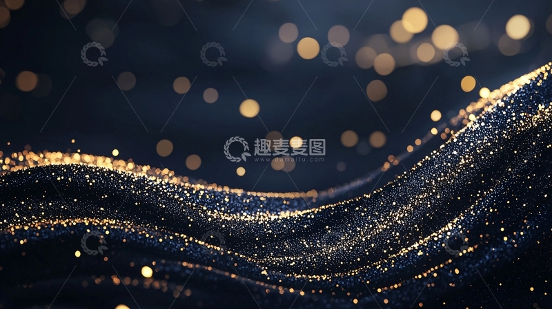 高清大图下载【趣麦麦图】璀璨星光夜景背景