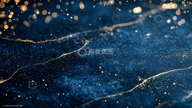 高清大图下载【趣麦麦图】夜空中的星星和光斑