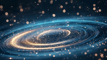 光圈旋转动态背景