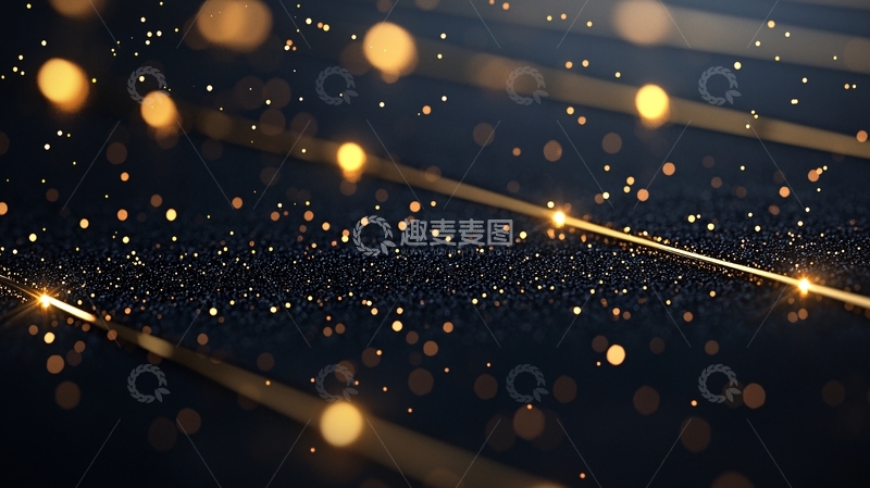 高清大图下载【趣麦麦图】璀璨星空下的金色光斑