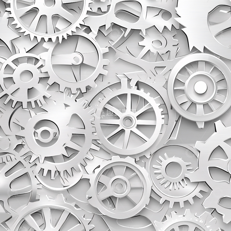 高清大图下载【趣麦麦图】机械齿轮背景图案素材