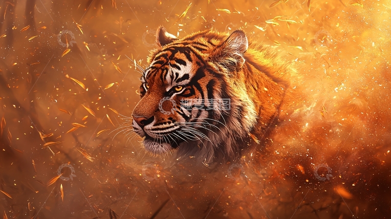 高清大图下载【趣麦麦图】老虎高清图片