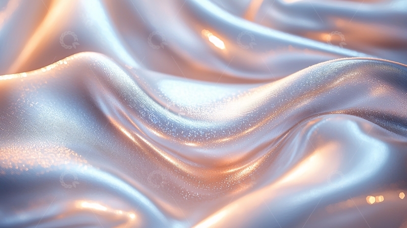 波光粼粼的绸缎纹理