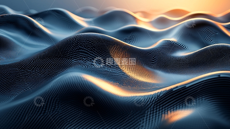 高清大图下载【趣麦麦图】波浪纹理抽象背景