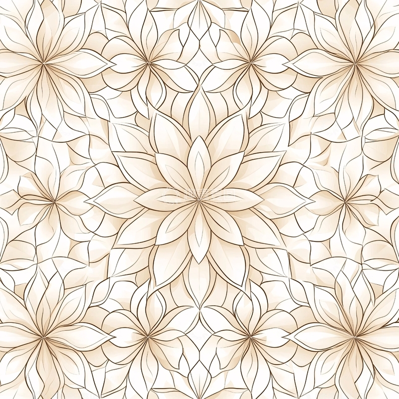 高清大图下载【趣麦麦图】花卉图案背景素材