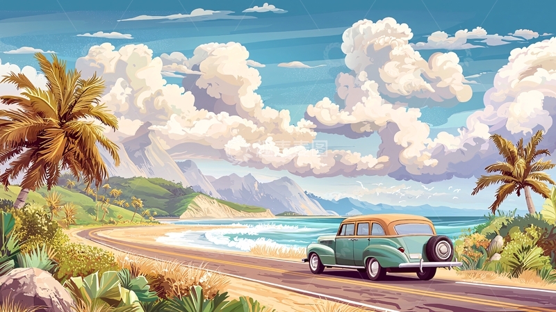 高清大图下载【趣麦麦图】海边风景高清图片