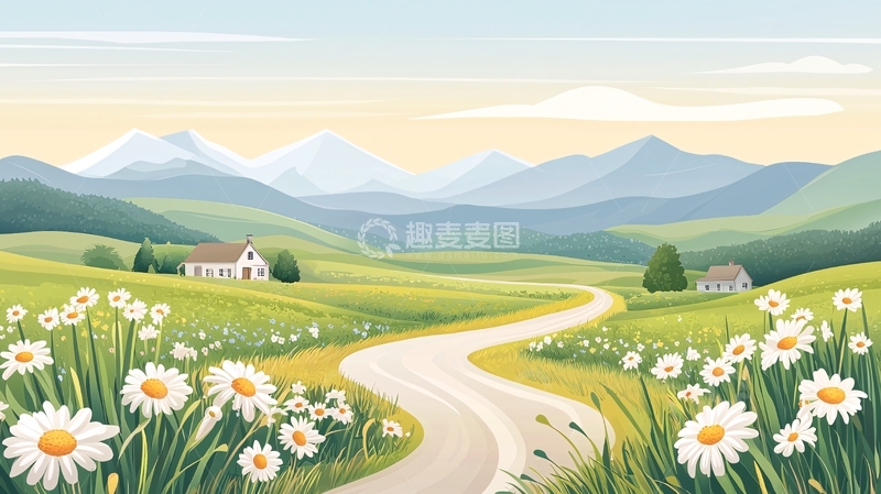 高清大图下载【趣麦麦图】田园风光高清图片