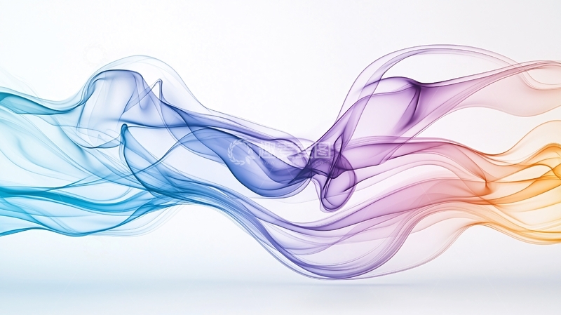 高清大图下载【趣麦麦图】色彩流动抽象艺术背景