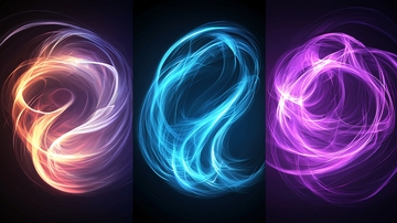 光晕能量漩涡动态效果