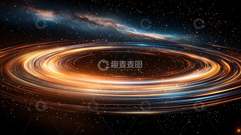 高清大图下载【趣麦麦图】宇宙星系动态光效