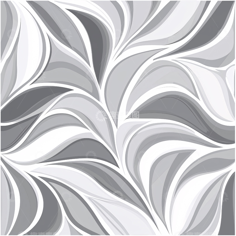 高清大图下载【趣麦麦图】抽象灰色波浪纹背景图案