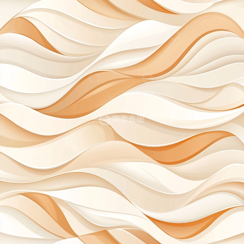 高清大图下载【趣麦麦图】抽象波浪线条背景图案