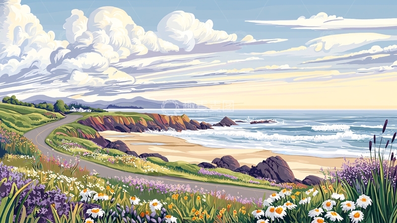 高清大图下载【趣麦麦图】海滩高清图片