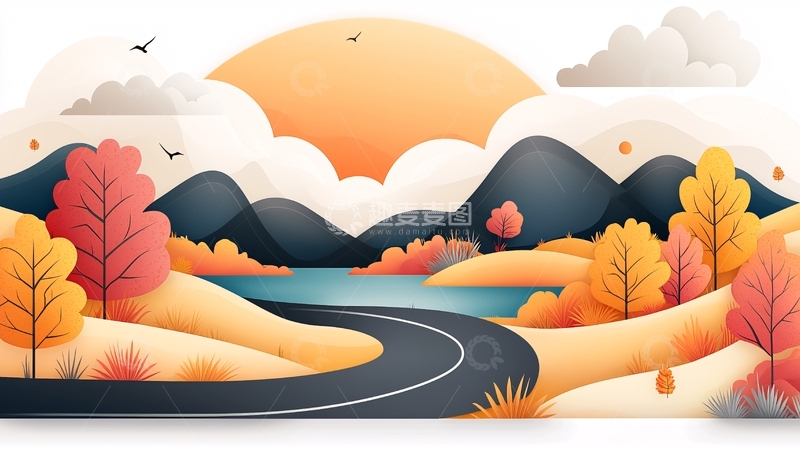 高清大图下载【趣麦麦图】秋日风景高清图片