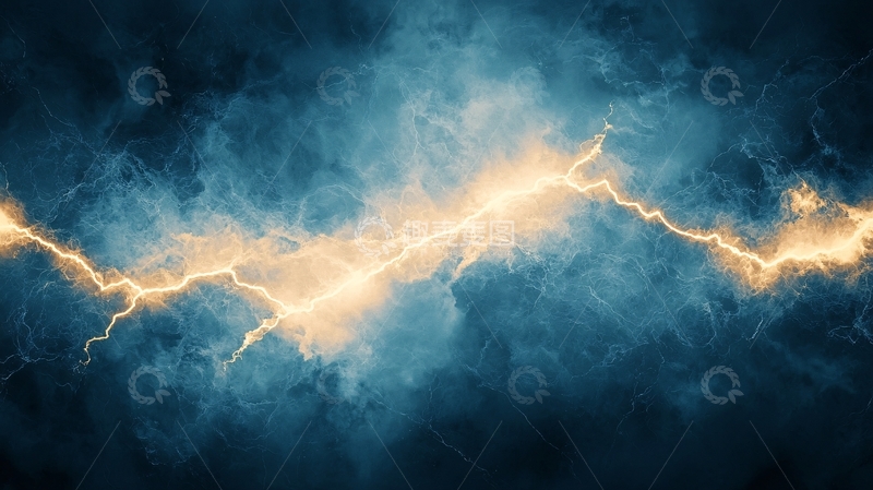 高清大图下载【趣麦麦图】电闪雷鸣的天空背景