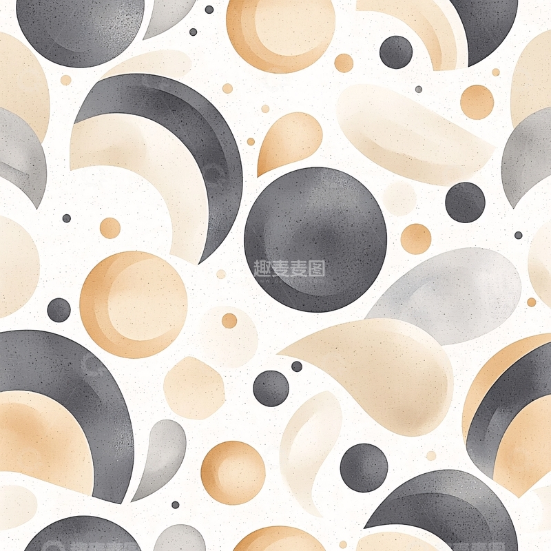 抽象几何圆形图案背景素材