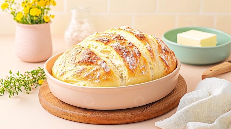 高清大图下载【趣麦麦图】蓬松柔软的烤面包