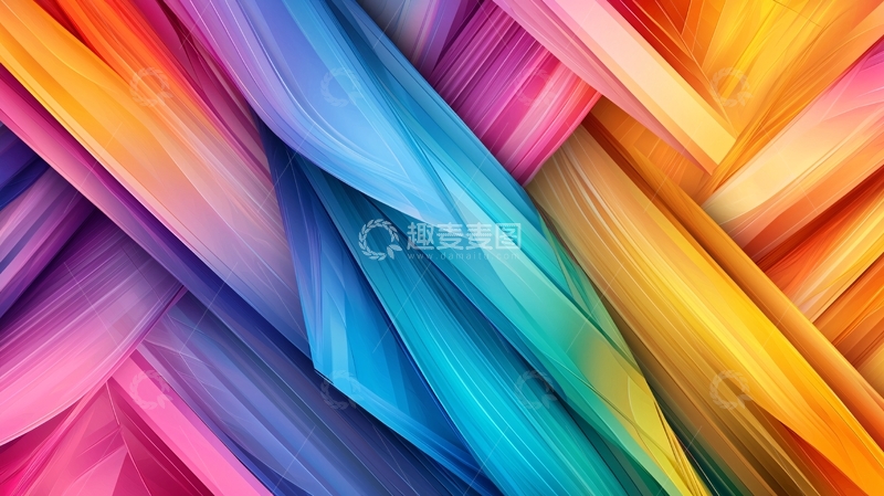 高清大图下载【趣麦麦图】彩色抽象纹理背景